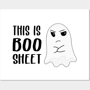 This is Boo Sheet Shit Funny Halloween Ghost Gifts Posters and Art